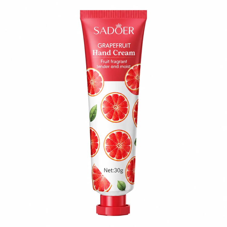 پک کرم دست میوهای سادور بسته (شامل ۵ عدد تیوپ ۳۰ گرمی) (SADOER Fruit Hand Cream Set)